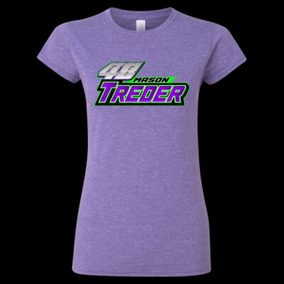 Mason Treder Front Fan  - Softstyle® Women’s T-Shirt Thumbnail
