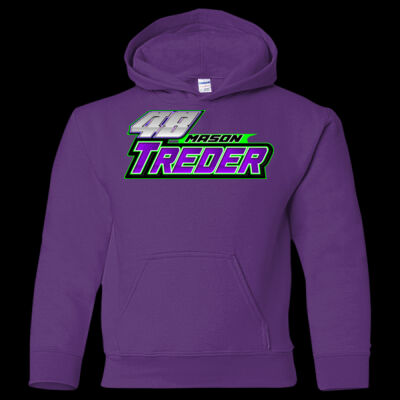 Mason Treder Front Fan  - Heavy Blend™ Youth Hooded Sweatshirt Thumbnail