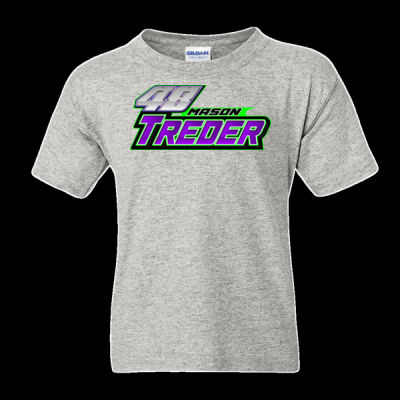 Mason Treder Front Fan  - DryBlend® Youth T-Shirt Thumbnail