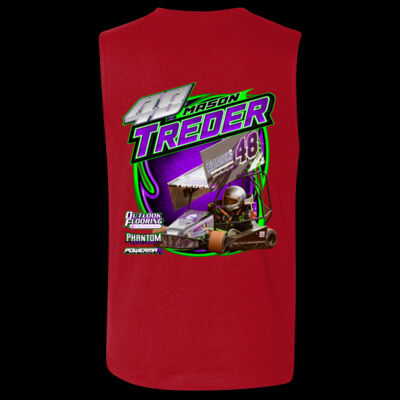 Mason Treder Horizontal Full Fan - Jersey Muscle Tank Thumbnail