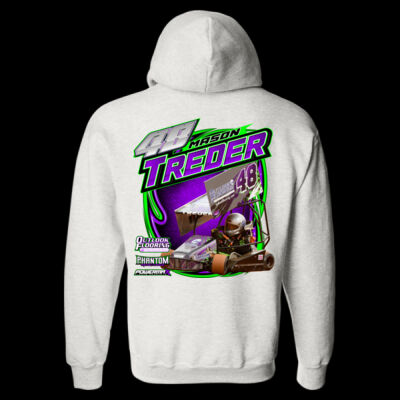 Mason Treder Horizontal Full Fan - DryBlend® Hooded Sweatshirt Thumbnail
