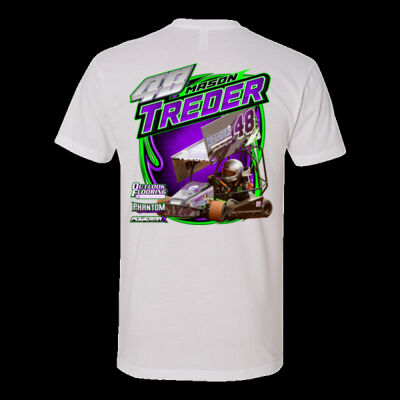 Mason Treder Premium Horizontal Full Fan - Sueded T-Shirt Thumbnail