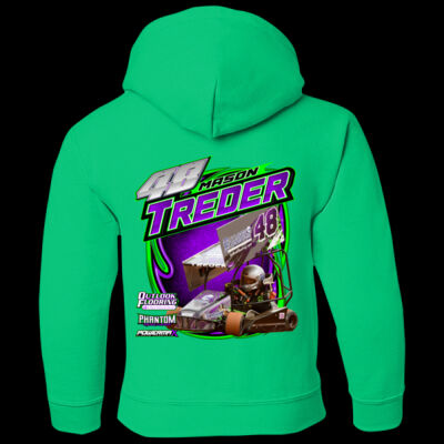 Mason Treder Horizontal Full Fan - Heavy Blend™ Youth Hooded Sweatshirt Thumbnail
