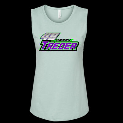 Mason Treder Front Fan  - Women's Jersey Muscle Tank Thumbnail